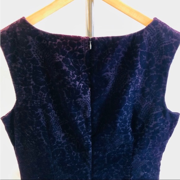 NWT Deep purple velvet dress - Picture 6 of 8